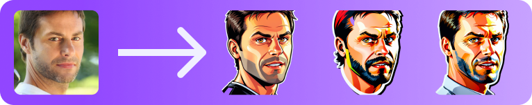 Face sticker